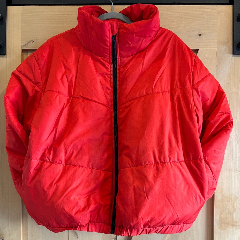 Red Puffer Jacket